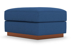 Harper Ottoman :: Leg Finish: Pecan / Size: 25x35