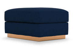 Harper Ottoman :: Leg Finish: Natural / Size: 25x35