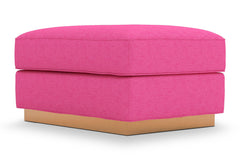 Harper Ottoman :: Leg Finish: Natural / Size: 25x35