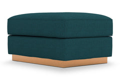 Harper Ottoman :: Leg Finish: Natural / Size: 25x35