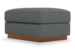 Harper Ottoman :: Leg Finish: Pecan / Size: 25x35