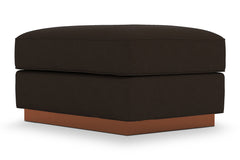 Harper Ottoman :: Leg Finish: Pecan / Size: 25x35