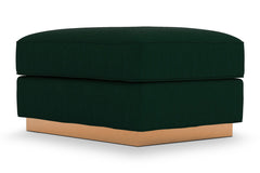 Harper Ottoman :: Leg Finish: Natural / Size: 25x35