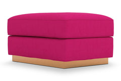 Harper Ottoman :: Leg Finish: Natural / Size: 25x35
