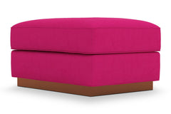 Harper Ottoman :: Leg Finish: Pecan / Size: 25x35