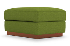 Harper Ottoman :: Leg Finish: Pecan / Size: 25x35