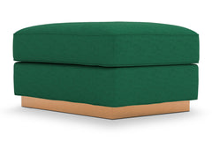 Harper Ottoman :: Leg Finish: Natural / Size: 25x35