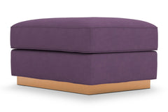 Harper Ottoman :: Leg Finish: Natural / Size: 25x35