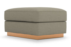 Harper Ottoman :: Leg Finish: Natural / Size: 25x35