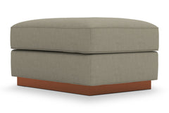 Harper Ottoman :: Leg Finish: Pecan / Size: 25x35