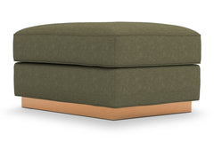 Harper Ottoman :: Leg Finish: Natural / Size: 25x35