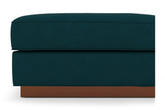 Harper Ottoman :: Leg Finish: Pecan / Size: 25x35