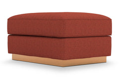 Harper Ottoman :: Leg Finish: Natural / Size: 25x35