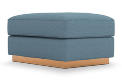 Harper Ottoman :: Leg Finish: Natural / Size: 25x35