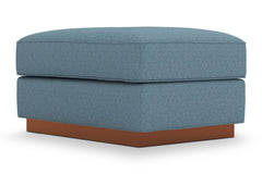 Harper Ottoman :: Leg Finish: Pecan / Size: 25x35