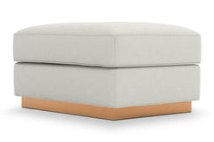 Harper Ottoman :: Leg Finish: Natural / Size: 25x35