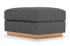 Harper Ottoman :: Leg Finish: Natural / Size: 25x35