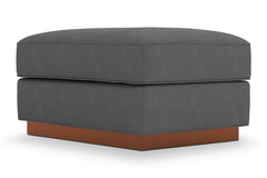 Harper Ottoman :: Leg Finish: Pecan / Size: 25x35