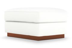 Harper Ottoman :: Leg Finish: Pecan / Size: 25x35