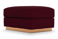 Harper Ottoman :: Leg Finish: Natural / Size: 25x35