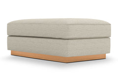 Harper Ottoman :: Leg Finish: Natural / Size: 28x48