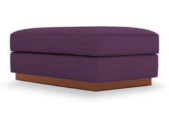 Harper Ottoman :: Leg Finish: Pecan / Size: 28x48