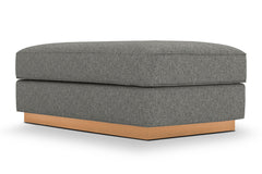 Harper Ottoman :: Leg Finish: Natural / Size: 28x48