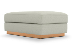 Harper Ottoman :: Leg Finish: Natural / Size: 28x48
