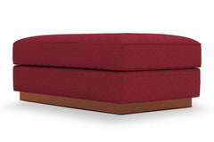 Harper Ottoman :: Leg Finish: Pecan / Size: 28x48