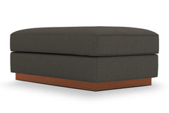 Harper Ottoman :: Leg Finish: Pecan / Size: 28x48