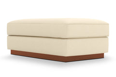 Harper Ottoman :: Leg Finish: Pecan / Size: 28x48