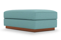 Harper Ottoman :: Leg Finish: Pecan / Size: 28x48