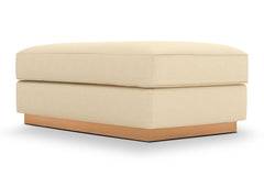 Harper Ottoman :: Leg Finish: Natural / Size: 28x48