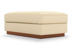 Harper Ottoman :: Leg Finish: Pecan / Size: 28x48