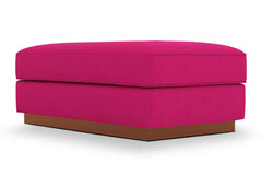 Harper Ottoman :: Leg Finish: Pecan / Size: 28x48