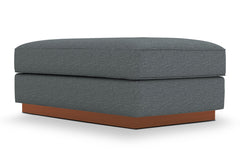 Harper Ottoman :: Leg Finish: Pecan / Size: 28x48