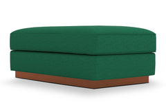 Harper Ottoman :: Leg Finish: Pecan / Size: 28x48