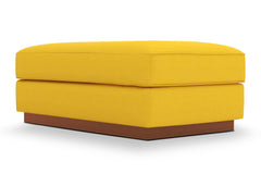 Harper Ottoman :: Leg Finish: Pecan / Size: 28x48