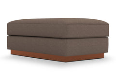 Harper Ottoman :: Leg Finish: Pecan / Size: 28x48