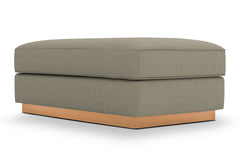 Harper Ottoman :: Leg Finish: Natural / Size: 28x48