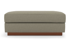 Harper Ottoman :: Leg Finish: Pecan / Size: 28x48