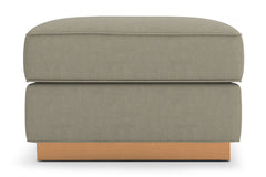 Harper Ottoman :: Leg Finish: Natural / Size: 28x48