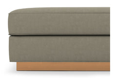Harper Ottoman :: Leg Finish: Natural / Size: 28x48