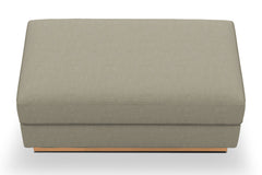 Harper Ottoman :: Leg Finish: Natural / Size: 28x48