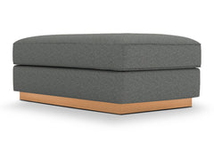 Harper Ottoman :: Leg Finish: Natural / Size: 28x48