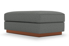 Harper Ottoman :: Leg Finish: Pecan / Size: 28x48