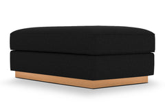 Harper Ottoman :: Leg Finish: Natural / Size: 28x48