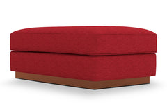 Harper Ottoman :: Leg Finish: Pecan / Size: 28x48