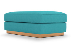 Harper Ottoman :: Leg Finish: Natural / Size: 28x48