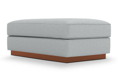 Harper Ottoman :: Leg Finish: Pecan / Size: 28x48